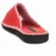 Pantuflas Doctor Cutillas 24502 Tejido toalla ROJO