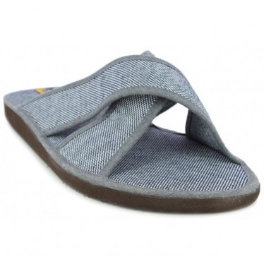 Pantuflas Doctor Cutillas 12257 Tiras cruzadas MARINO