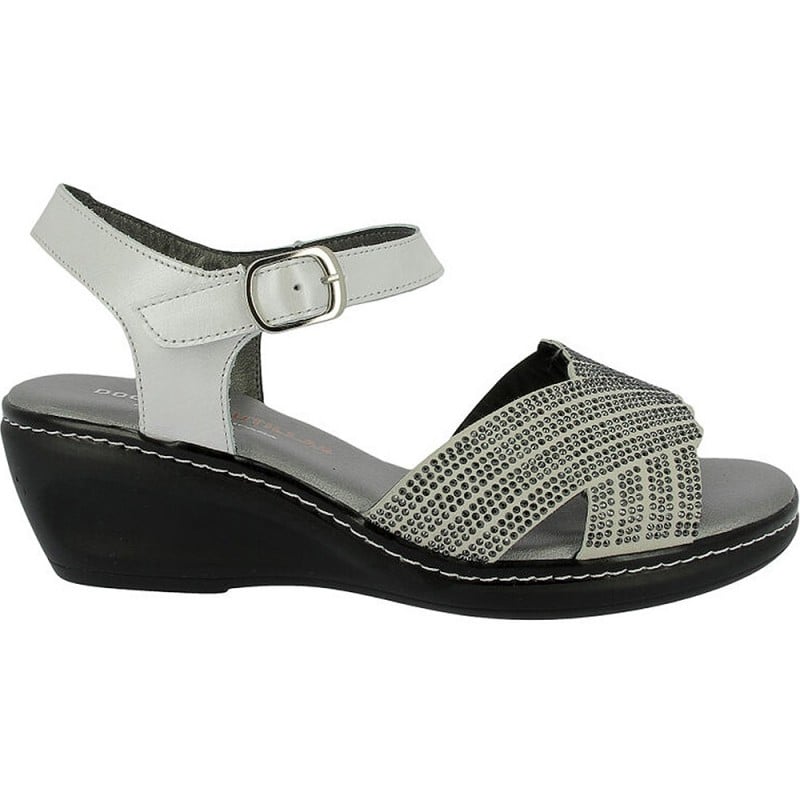 Sandalias Doctor Cutillas 32160 Casual cuña BLANCO