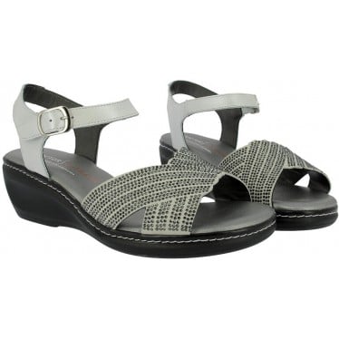 Sandalias Doctor Cutillas 32160 Casual cuña BLANCO