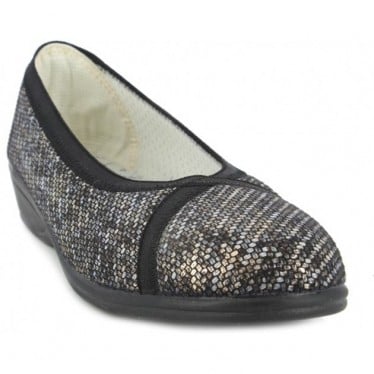 Bailarina Doctor Cutillas 741 Estampado NEGRO