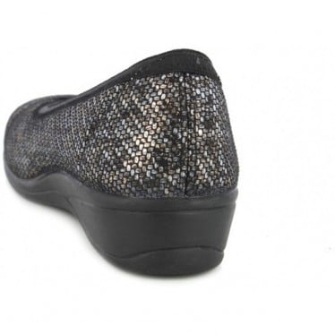 Bailarina Doctor Cutillas 741 Estampado NEGRO