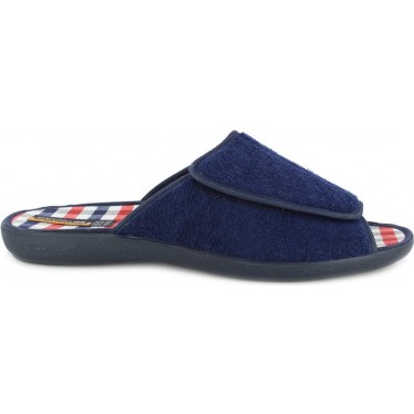 Pantuflas Doctor Cutillas 1452 Ancho adaptable MARINO