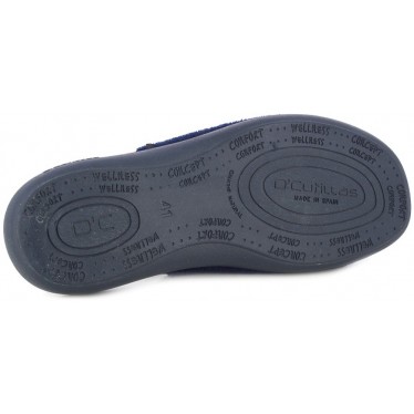 Pantuflas Doctor Cutillas 1452 Ancho adaptable MARINO