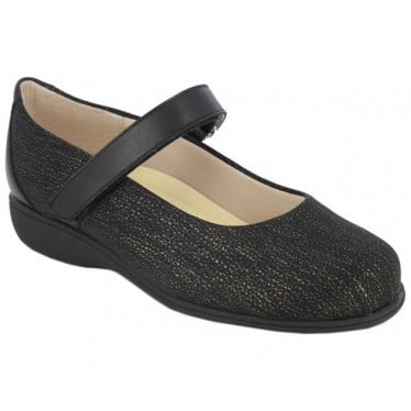Bailarinas Doctor Cutillas 53710 Elásticos NEGRO