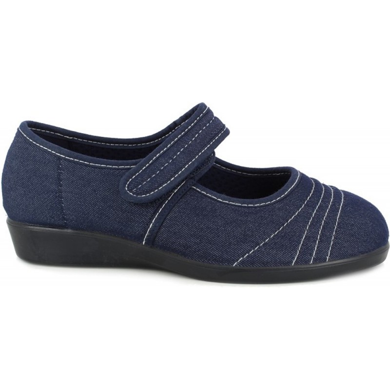 Zapatos Doctor Cutillas 10209 Autoadherente AZUL