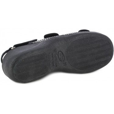 Sandalias Doctor Cutillas 21783 Autoadherente NEGRO