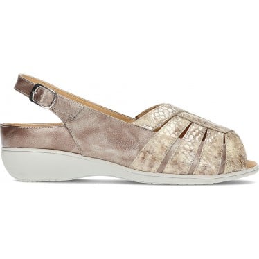 SANDALIAS DOCTOR CUTILLAS NAPA 53712 TAUPE