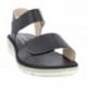 Sandalias Doctor Cutillas 35315 Autoadherente NEGRO