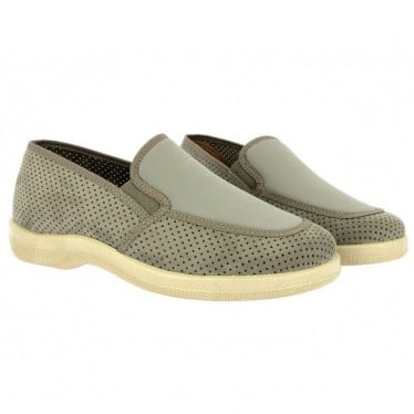 Mocasines Doctor Cutillas 21320 Loneta Picada OLIVE