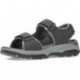 Sandalias para hombre Skechers Tresmen-Garo 204105 BLACK