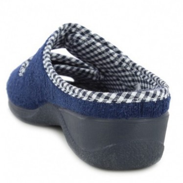 Pantuflas Doctor Cutillas 21823 Autoadherente MARINO