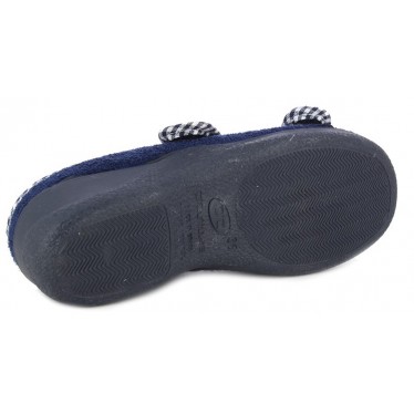Pantuflas Doctor Cutillas 21823 Autoadherente MARINO