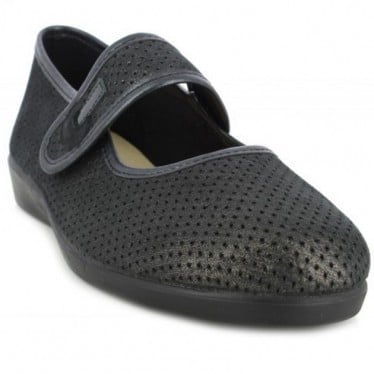 Bailarina Doctor Cutillas 10728 Autoadherente NEGRO