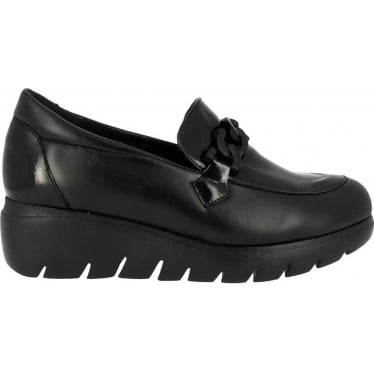 MOCASIN DOCTOR CUTILLAS 89544 CHAROL NEGRO