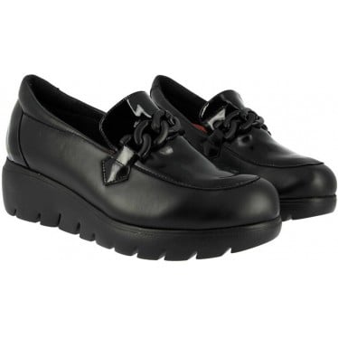 MOCASIN DOCTOR CUTILLAS 89544 CHAROL NEGRO