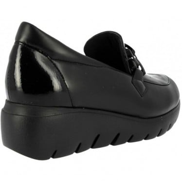 MOCASIN DOCTOR CUTILLAS 89544 CHAROL NEGRO