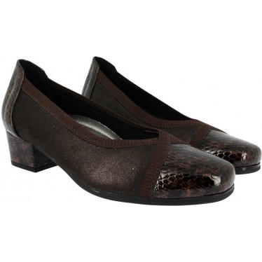 ZAPATO DE TACÓN DOCTOR CUTILLAS GINEBRA 81748 MARRON