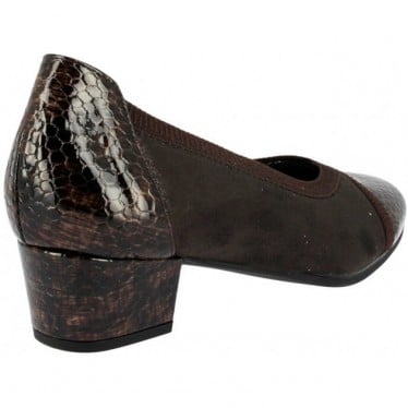 ZAPATO DE TACÓN DOCTOR CUTILLAS GINEBRA 81748 MARRON