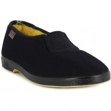ZAPATILLA DOMÉSTICA DOCTOR CUTILLAS FIGUERAS 453 NEGRO