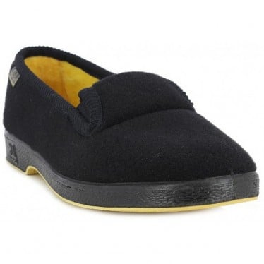 ZAPATILLA DOMÉSTICA DOCTOR CUTILLAS FIGUERAS 472 NEGRO