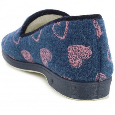 PANTUFLAS DOCTOR CUTILLAS CORAZONES 332 MARINO