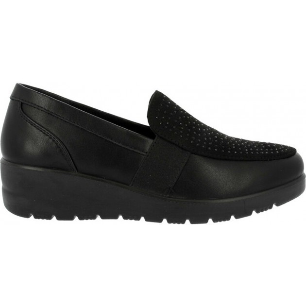 Mocasines para mujer Doctor Cutillas 45410 Brillantes NEGRO Mocasines para mujer Doctor Cutillas 45410 Brillantes NEGRO