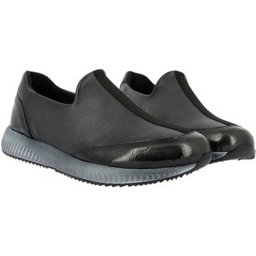 Mocasín para mujer Doctor Cutillas 87230 Aloe Vera ANTRACITA