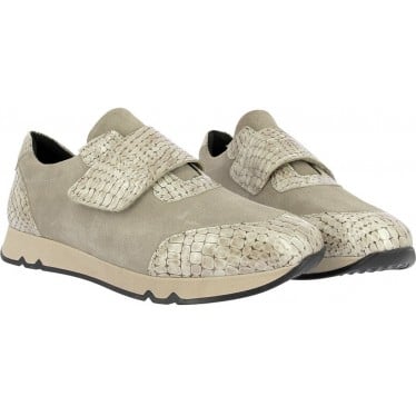 Deportiva para mujer Doctor Cutillas 82818 Autoadherente NIEBLA