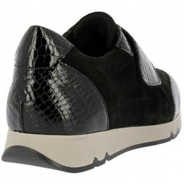Deportiva para mujer Doctor Cutillas 82818 Autoadherente NEGRO
