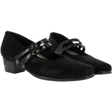 Merceditas con tacón Doctor Cutillas 81755 Mary Jane NEGRO