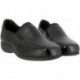 Mocasines para mujer Doctor Cutillas 53577 Print metalizado NEGRO