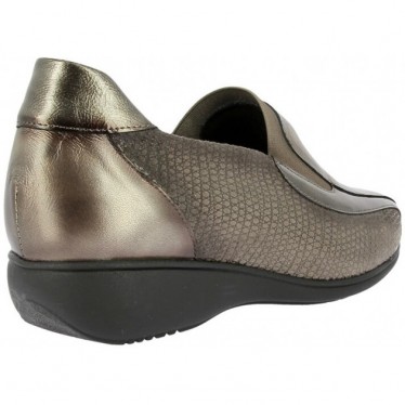 Mocasines para mujer Doctor Cutillas 53577 Print metalizado ANTRACITA