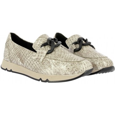 Mocasines para mujer Doctor Cutillas 82822 Escamas NIEBLA
