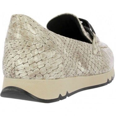 Mocasines para mujer Doctor Cutillas 82822 Escamas NIEBLA