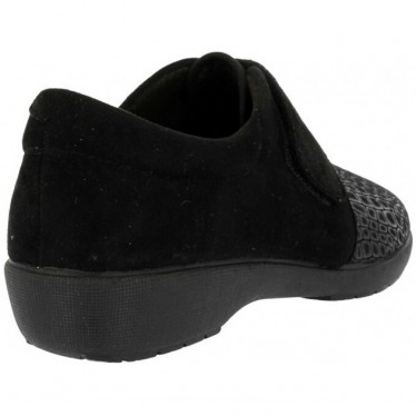 Deportiva para mujer Doctor Cutillas 41617 Autoadherente NEGRO