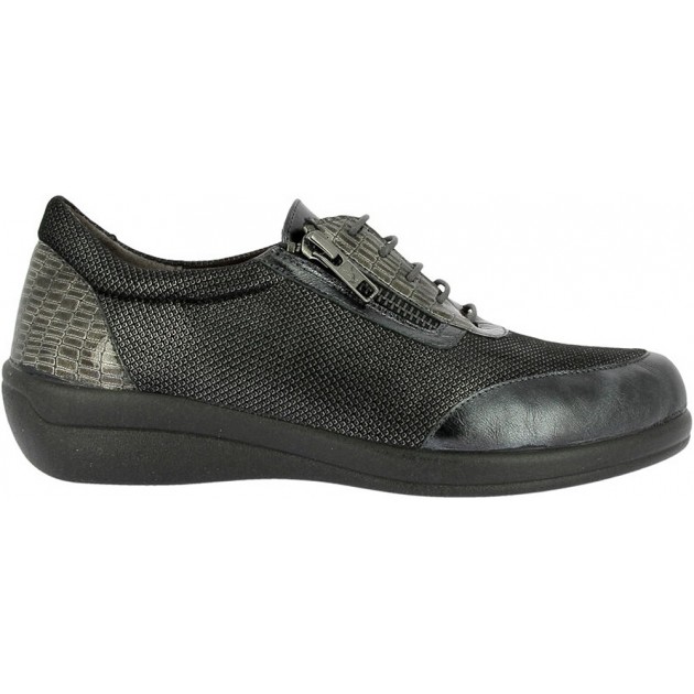 Deportiva para mujer Doctor Cutillas 43528 Cremallera lateral ANTRACITA Deportiva para mujer Doctor Cutillas 43528 Cremallera lateral ANTRACITA