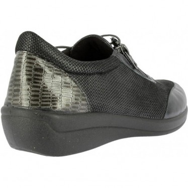 Deportiva para mujer Doctor Cutillas 43528 Cremallera lateral ANTRACITA