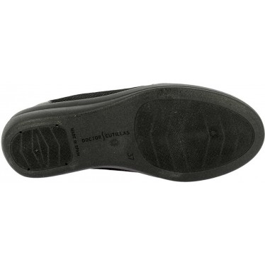 Deportiva para mujer Doctor Cutillas 43528 Cremallera lateral ANTRACITA