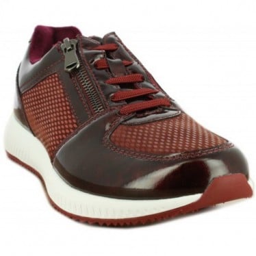 Zapatillas deportivas con cremallera DOCTOR CUTILLAS 13934 BURDEOS