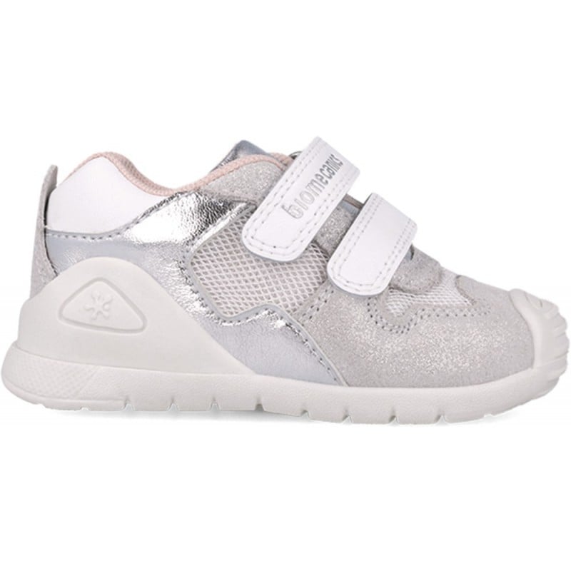 Deportivas para chica Biomecanics 252120 Urban BLANCO_PLATA_C313