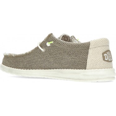 MOCASINES DUDE WALLYBRAIDED FOSSIL