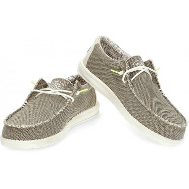 MOCASINES DUDE WALLYBRAIDED FOSSIL