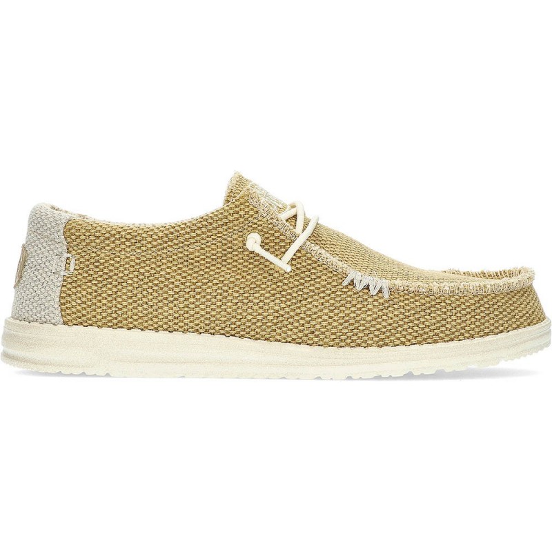 MOCASINES DUDE WALLYBRAIDED OCRE