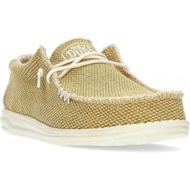 MOCASINES DUDE WALLYBRAIDED OCRE