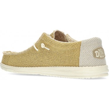 MOCASINES DUDE WALLYBRAIDED OCRE