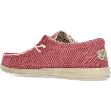 MOCASINES DUDE WALLYBRAIDED RED
