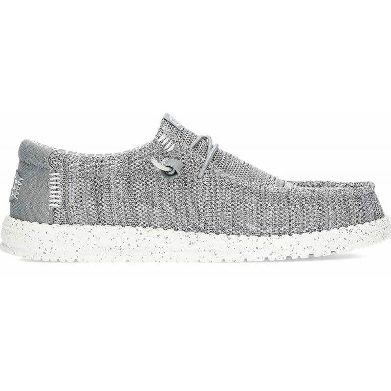 Zapatos para hombre HEYDUDE Wally Stretch Sox HD41898 GREY