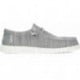 Zapatos para hombre HEYDUDE Wally Stretch Sox HD41898 GREY