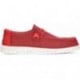 Zapatos para hombre HEYDUDE Wally Stretch Sox HD41898 RED